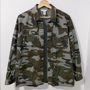 Camo Print Jacket